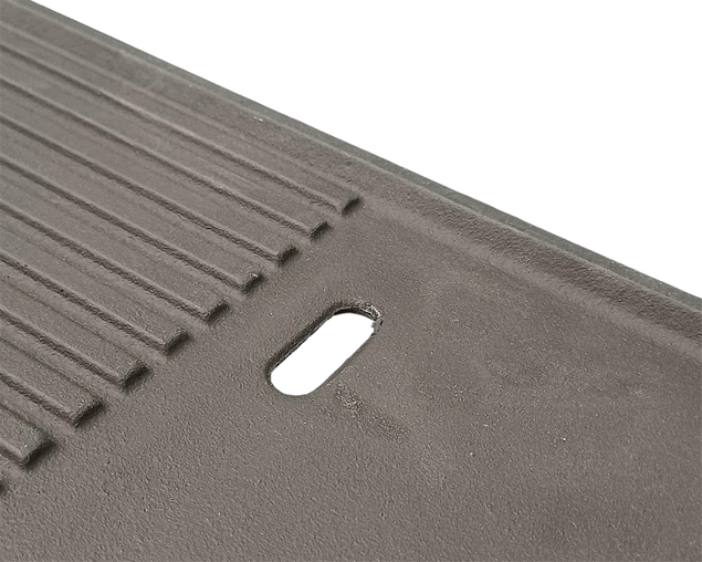 Reversible Cast Iron Hotplate - 390 x 485mm (15"), , hi-res