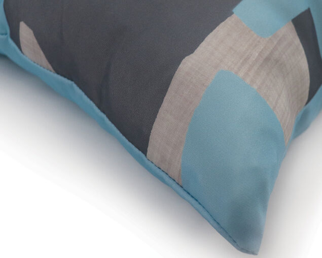 Encaustic Blue Cushion 50cm, , hi-res