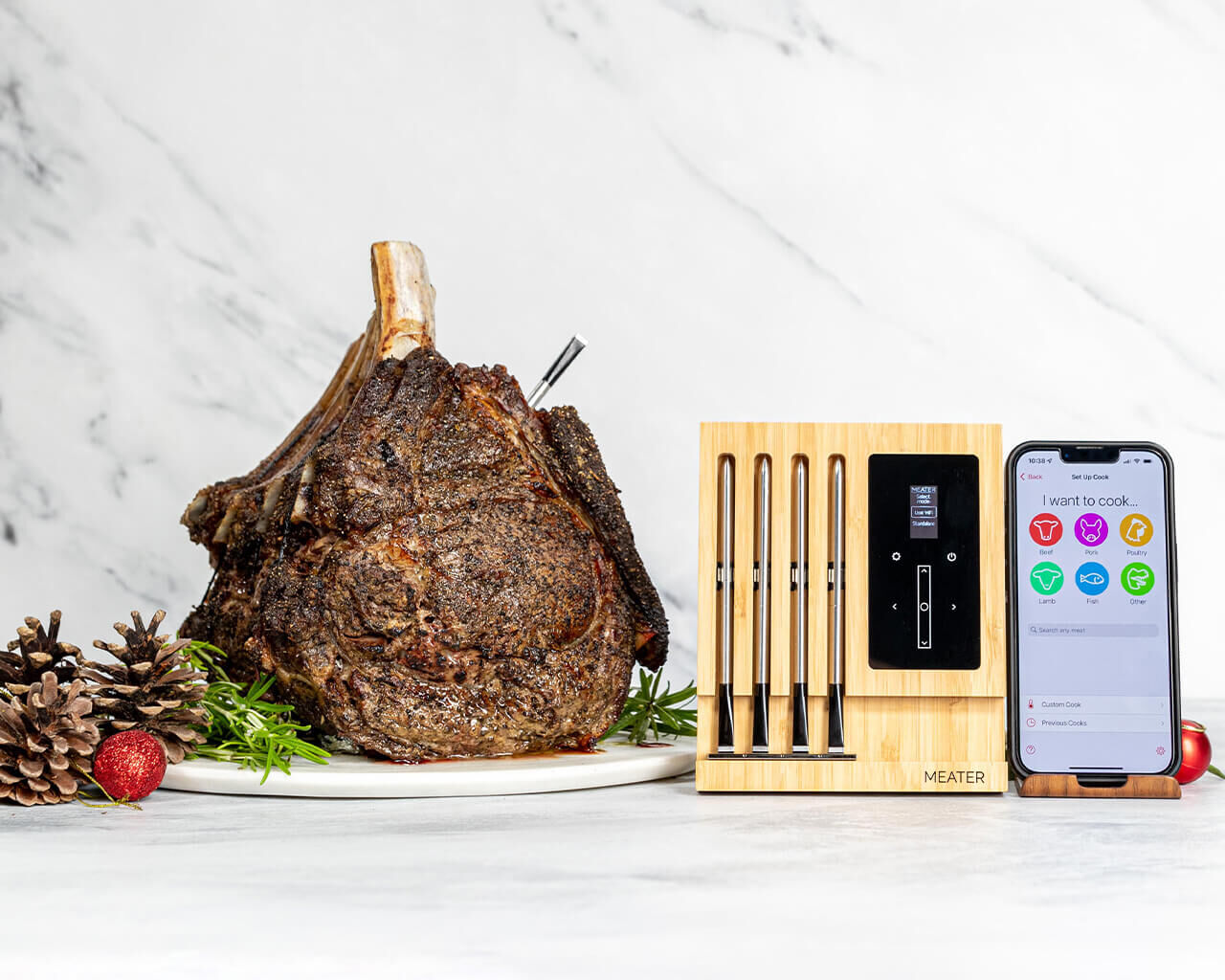 Buy Meater Block 4 Probe Thermometer at Barbeques Galore