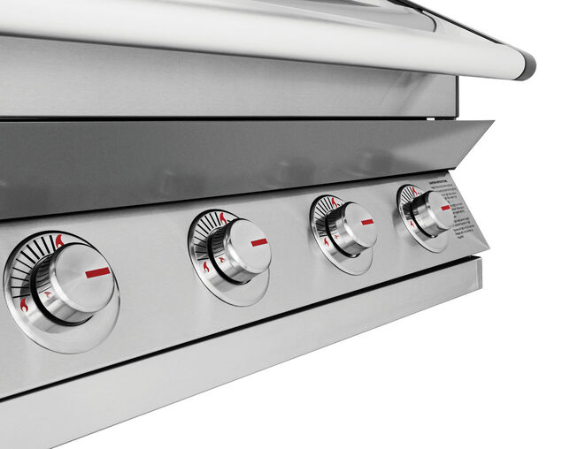 BeefEater 1600 Series 4 Burner Stainless Steel Build In BBQ, , hi-res