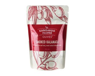 Kangaroo Island Olives Smoked Kalamata 185G