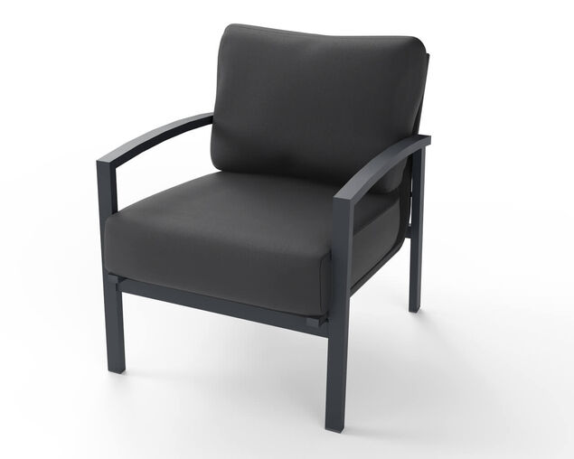 Jette 8 Seater Low Dining Setting Bundle - Gunmetal Grey, Gunmetal Grey, hi-res