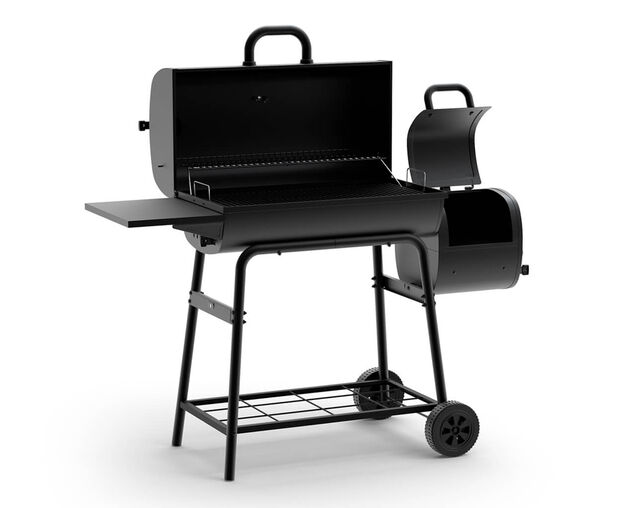 Nexgrill Barrel Grill and Offset Smoker, , hi-res