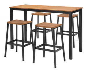 Lynx 5 Piece Timber Bar Setting