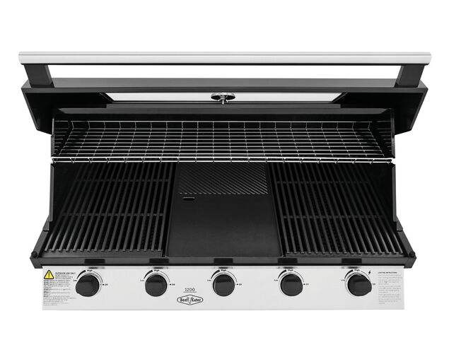 BeefEater 1200 Series 5 Burner Build In BBQ, , hi-res