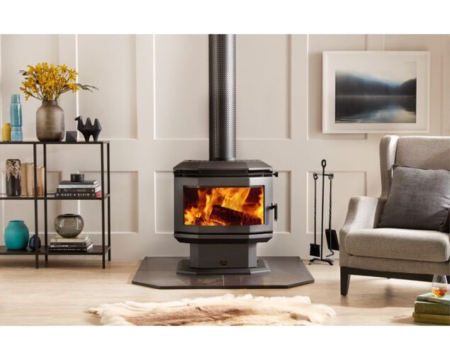 Buy Saxon Rosewood Freestanding Wood Heater At Barbeques Galore Buy Saxon Rosewood Freestanding Wood Heater At Barbeques Galore