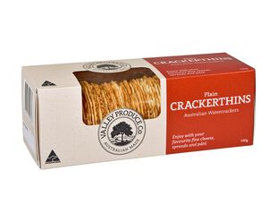 Valley Produce Co. Crackerthins Plain 100G