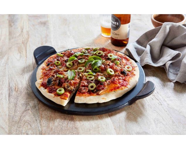 Ziegler & Brown 38cm Pizza Stone, , hi-res