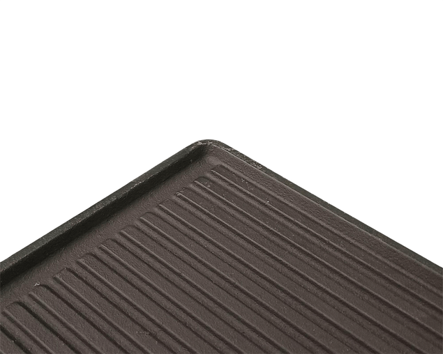 Reversible Cast Iron Hotplate - 390 x 485mm (15"), , hi-res