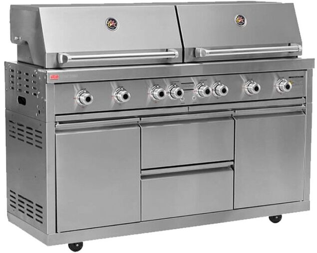 Ziegler & Brown Grand Turbo 6 Burner BBQ, , hi-res