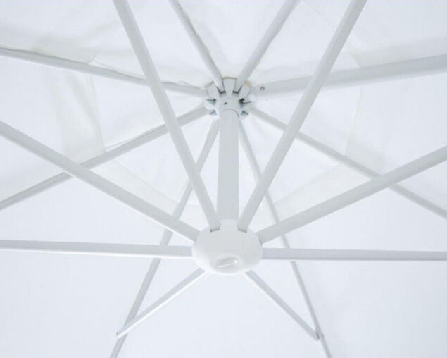 Hampton 3.3m Octagonal Cantilever Umbrella White, , hi-res