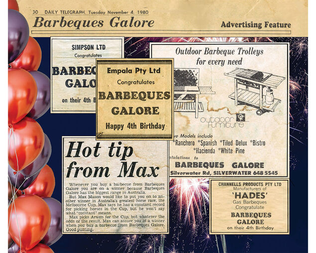 MAX GALORE: The Story of Max Mason – The Man Who Started Barbeques Galore, , hi-res
