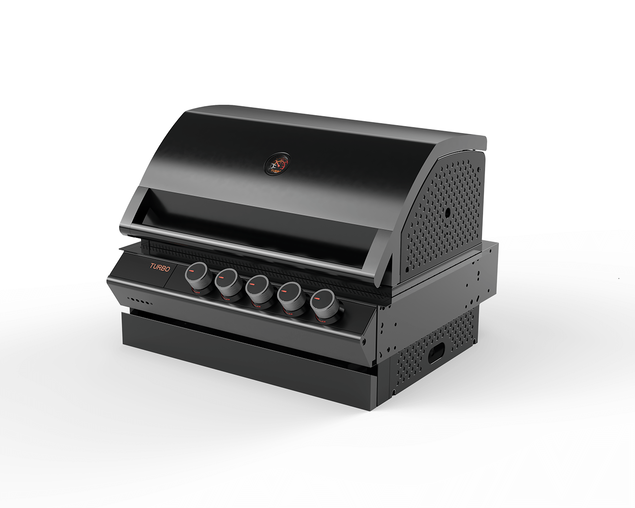 Ziegler & Brown Turbo Classic 5 Burner Build In BBQ (T Series), , hi-res