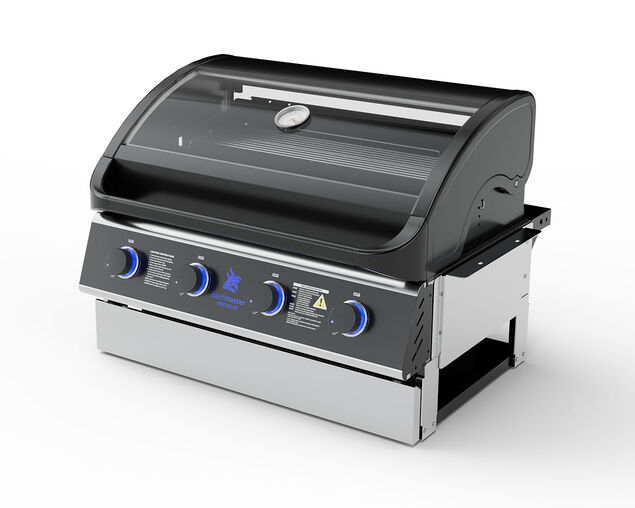 Premium Beefmaster T-Series 4 Burner Build-In BBQ, , hi-res