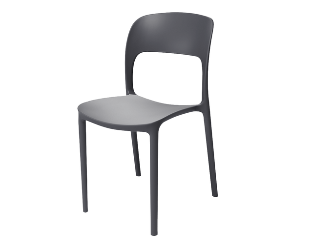 Riley Dining Chair - Grey, Grey, hi-res image number null
