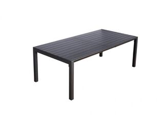 Gunmetal Grey Jette Dining Extension Table (220/340x104cm)