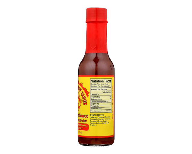 DD's Hot Pepper Sauce With a Tropical Twist 147g, , hi-res image number null