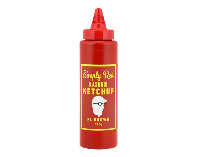 Al Brown Simply Red Kasundi Ketchup 270G, , hi-res image number null