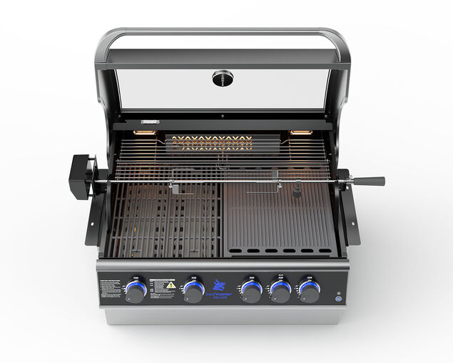 Deluxe Beefmaster T-Series 4 Burner Build-In BBQ, , hi-res