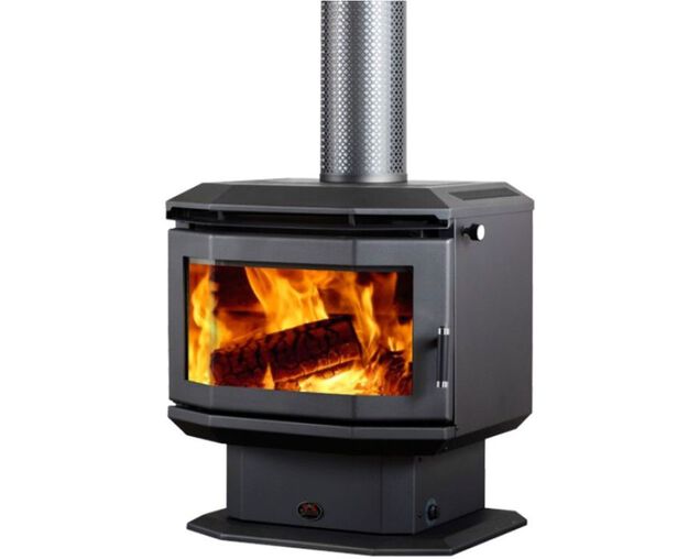 Saxon Rosewood Freestanding Wood Heater, , hi-res image number null