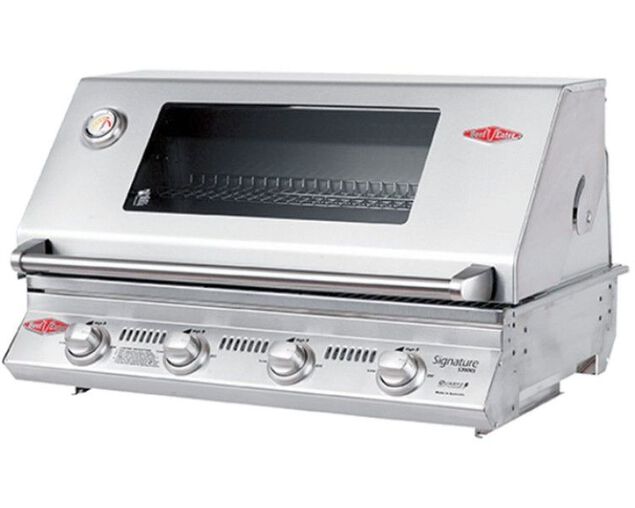 Buy BeefEater Signature 3000S 4 Burner BuildIn BBQ With Flame Failure Device at Barbeques Galore.