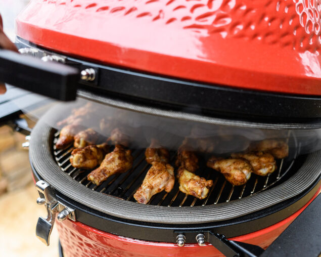 Kamado Joe Classic Joe BBQ On Cart - Series III, , hi-res