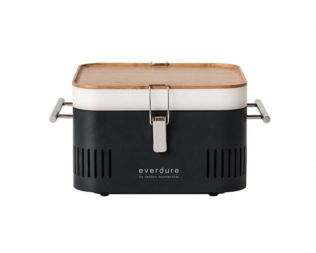 Everdure by Heston Blumenthal CUBE Charcoal Portable Barbeque - Graphite, Graphite, hi-res image number null