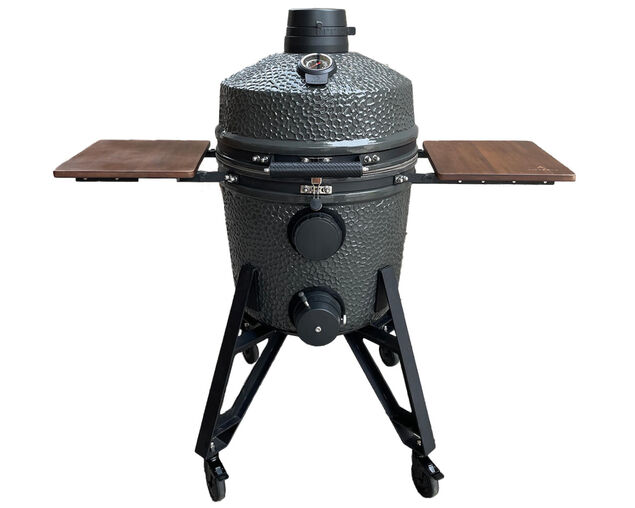 Buy Firehawk Ironbark Kamado Ceramic Charcoal BBQ 57cm (23") Grey at