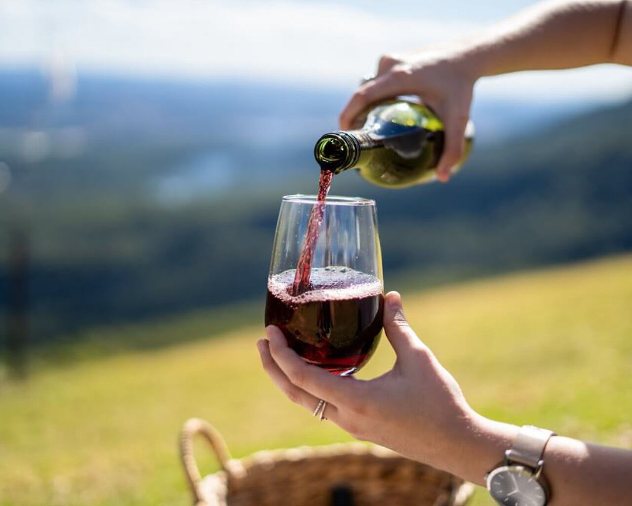 D Still Unbreakable Polycarbonate Stemless Wine Glass 480ml 4 Pack