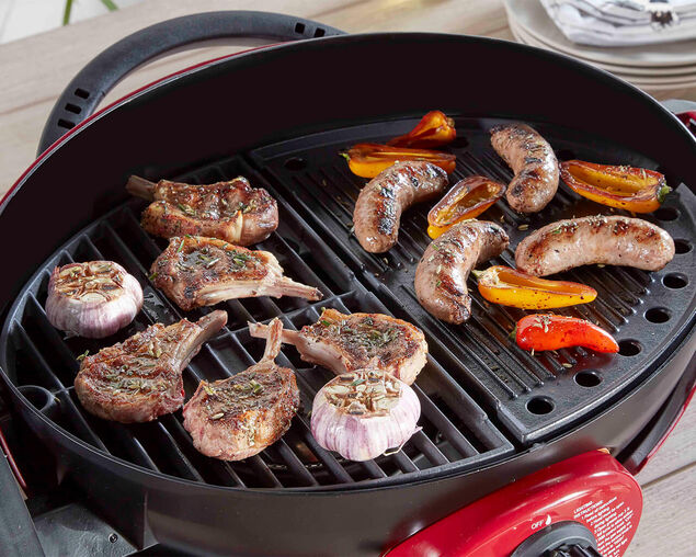 Ziegler & Brown Single Burner Portable Grill Cast Iron Half Hotplate, , hi-res