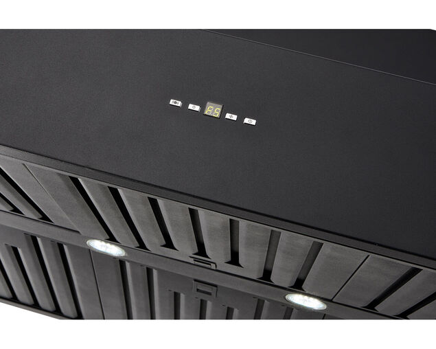 Schweigen Silent Black BBQ Alfresco Rangehood 1200mm 3200M³/hr Single Motor, , hi-res