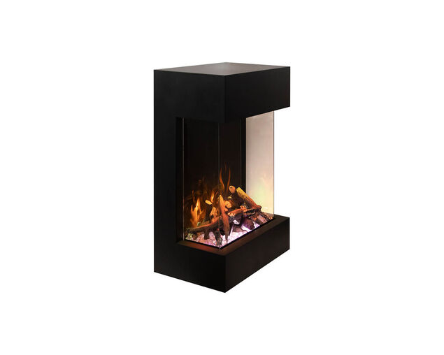 Amantii Smart 25" unit - 11 3/4" in depth 3 sided glass fireplace, , hi-res