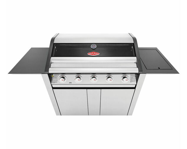 BeefEater 1600 Series - 5 Burner Stainless Steel BBQ With Side Burner (Silver), , hi-res