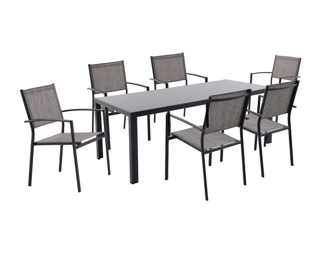 Malmo 7 Piece Dining Setting, , hi-res
