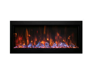 Amantii Smart 40" Electric Deep Built-in only comes with optional black steel surround