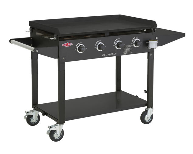 BeefEater Clubman 4 Burner BBQ & Trolley, , hi-res image number null