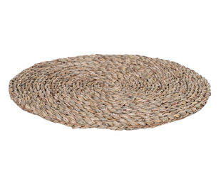 Braided Seagrass Round Placemats Natural - 4 Pack