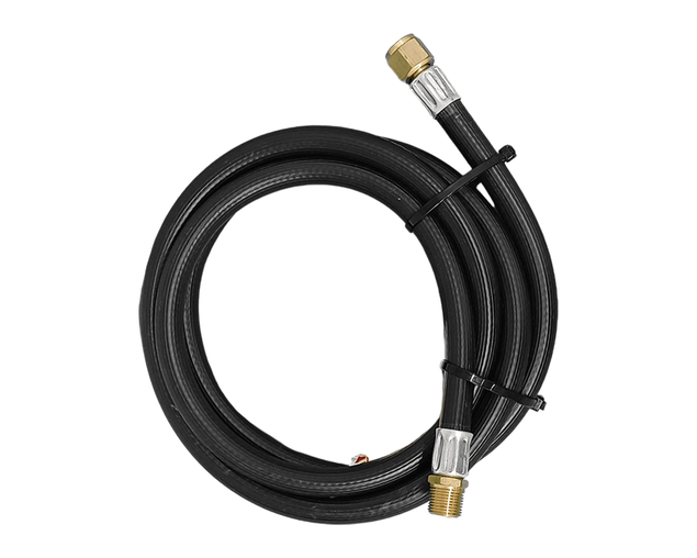 Flexible Gas Hose 1800mm - 3/8" SEA Female to 3/8" BSP Male, , hi-res image number null