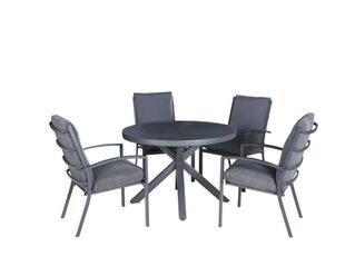 Jette Highback 5 Piece Dining