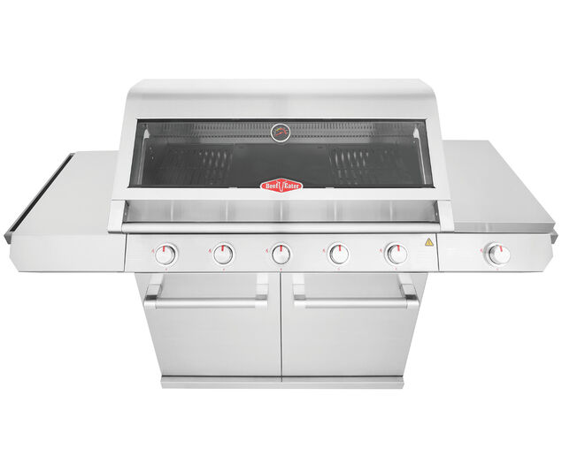 BeefEater 7000 Classic 5 Burner BBQ on Side Burner Cart, , hi-res