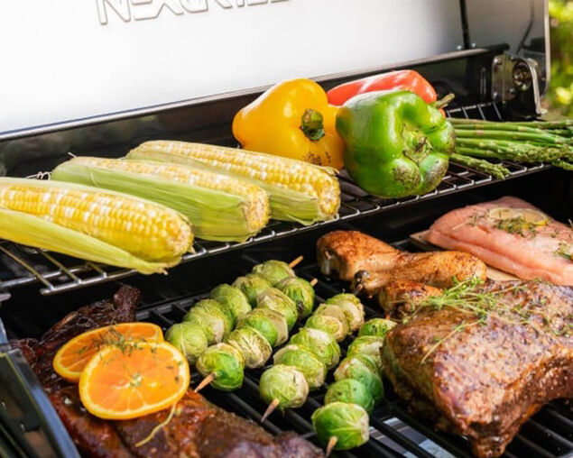 Buy Nexgrill Ranger 4 Burner BBQ with Sear Zone at Barbeques Galore.