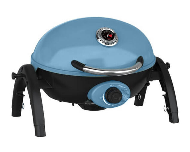 Ziggy by Ziegler & Brown Portable Grill LPG Classic (Retro Blue) - Limited Edition, , hi-res image number null