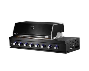 Aspire 6 Burner BBQ with Rear & Side Burners (Natural Gas)