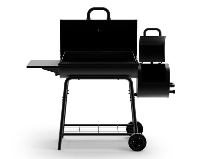 Nexgrill Barrel Grill and Offset Smoker, , hi-res