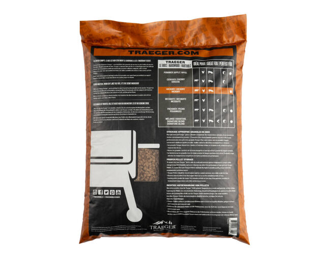 Traeger Hickory Pellets 9KG, , hi-res