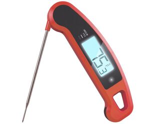 Javelin Pro Instant Read Meat Thermometer - Red