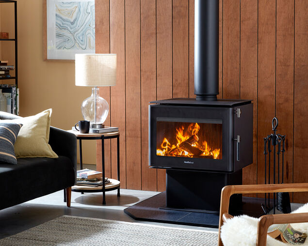 Austwood Hotham Freestanding Wood Heater, , hi-res