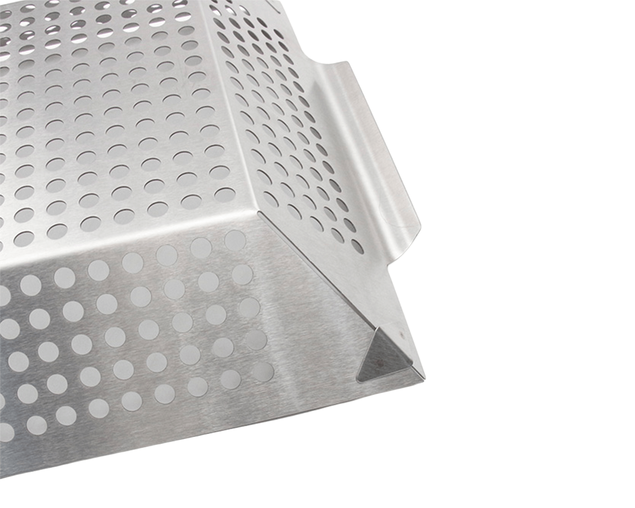 Stainless Steel Grill Basket, , hi-res