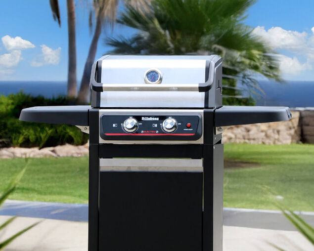 Billabong 2 Burner Electric BBQ on Cart, , hi-res