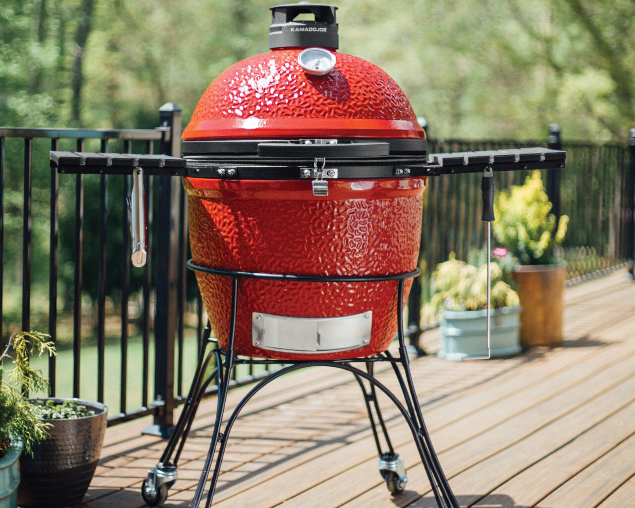 Kamado Joe Classic Joe BBQ On Cart Series II